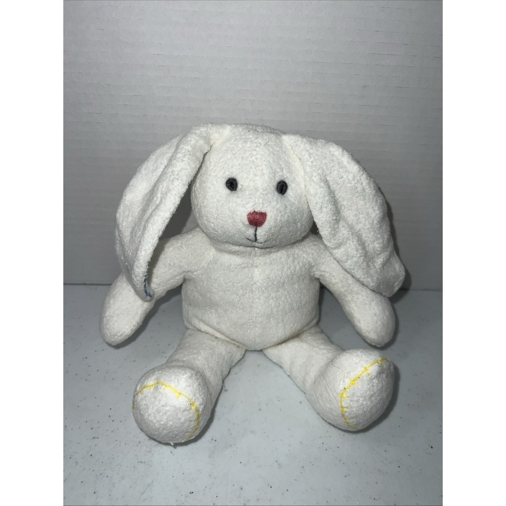 Baby Gap Bunny Rabbit 11" Plush Baby Nursery Lovey Doll Stitch Cuddle Buddy Rare